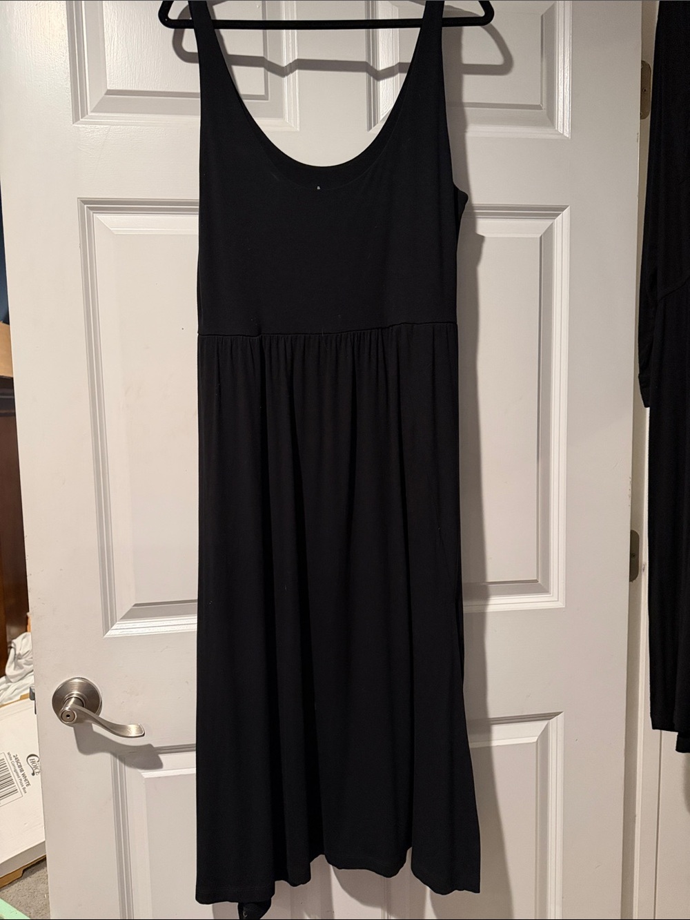 a new day Black Sleeveless Maxi Dress